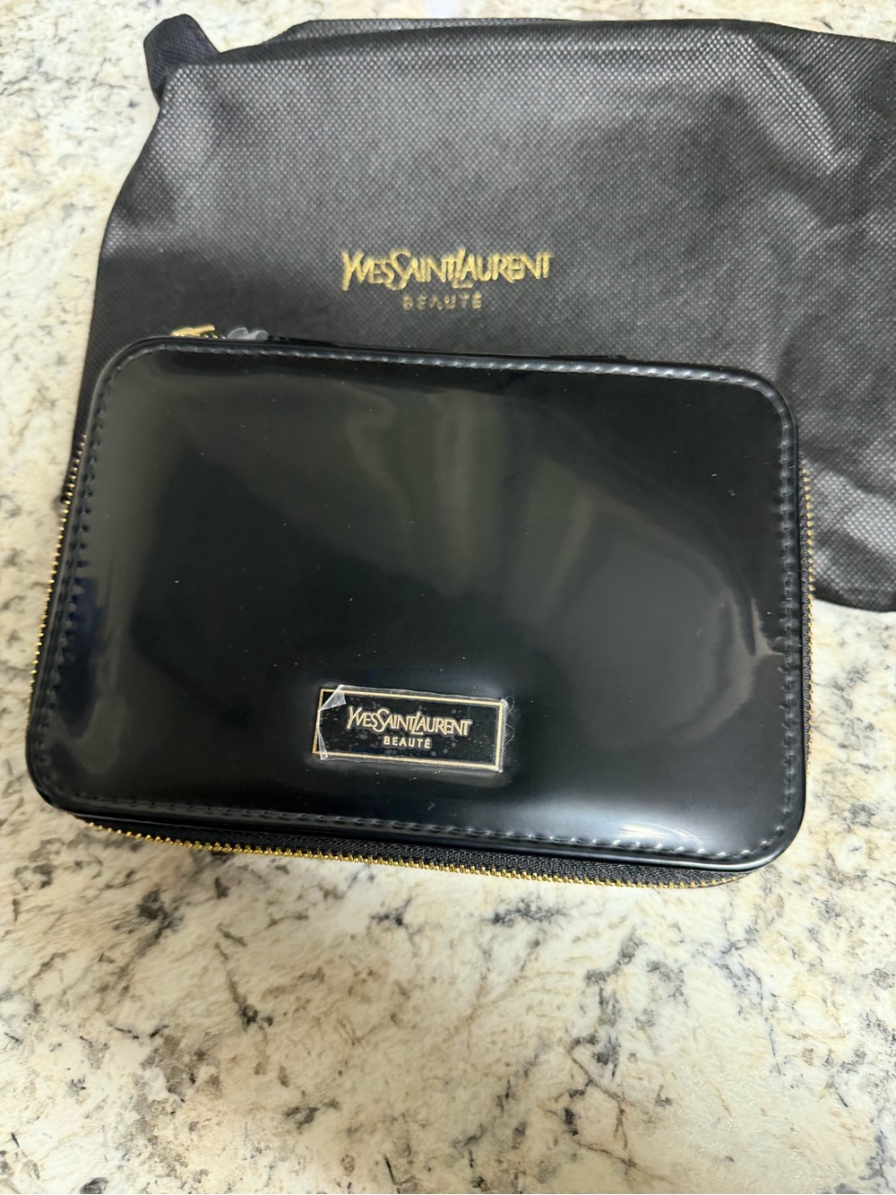 Yves Saint Laurent Black womens makeup vanity